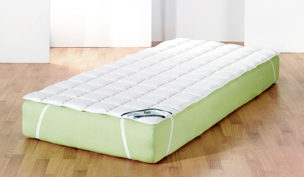 Matratzenspannauflage auf einer Matratze