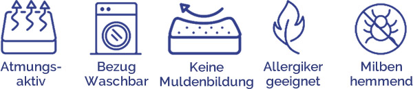 Vorteile der Matratzen